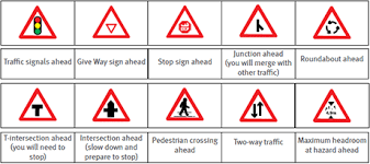 Dubai Road Signs And Traffic Signs