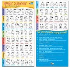 Baby Sign Language Chart Baby Sign Language Baby Sign