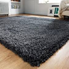 athena charcoal plain gy rug 120