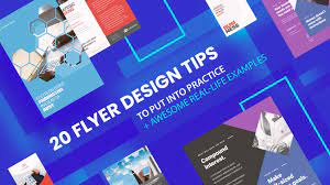20 flyer design tips awesome real