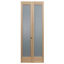 full frosted gl decorative bifold doors
