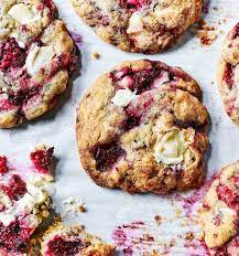 Raspberry Ripple Cookies Recipe Sainsbury S Magazine gambar png