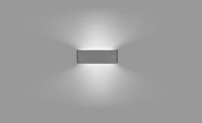Wall Lamp With Indirect Light Modern Interior Night Light Vector Mockup Stock Illustration Download Image Now Istock