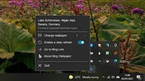 how to set daily bing wallpaper as your