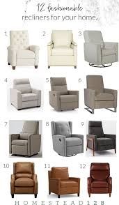 Sit back and relax in style and comfort when you add a recliner to your living room or den. 12 Fashionable And Timeless Recliners For Your Modern Farmhouse Homestead 128 Living Room Furniture Recliner Living Room Recliner Farmhouse Living Room Furniture
