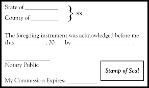 latin abbreviations printed on notarial