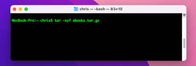 how to open tar gz file on mac 4