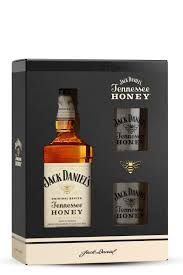 jack daniels honey whiskey 2 gles
