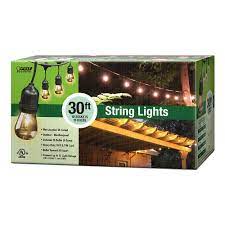 outdoor string light set
