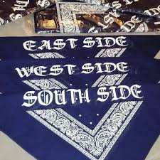 Gang colors include clothing, accessories, or tattoos of a specific color or colors that represent an bandanas come in a wide range of colors and can be paired with other pieces of clothing to. Bandana Navy Blue Ss Ws Es Gangsta Ric Merch