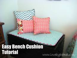 How To Make A Bench Cushion