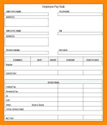 Free Printable Check Stub Maker Without Template Synonym