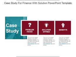 Business Finance Marketing Case Study Powerpoint Template