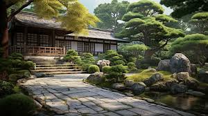 Zen Garden Solitude Generative Ai