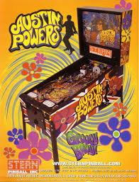 austin powers pinball machine by