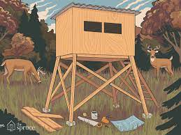 Ground blinds,deer stands,hunting blinds,portable blinds,realtree. 11 Free Deer Stand Plans In A Variety Of Sizes