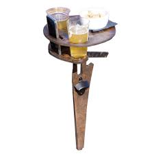 outdoor wine table portable wine table