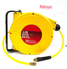 nitoyo air hose reel 10mm meter e weal