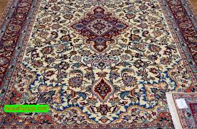 hand knotted 6x9 iranian mashad carpet