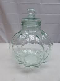 Large Decorative Glass Jar
