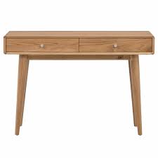 jenson console table light oak meubles