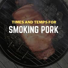 how long should you smoke pork if
