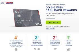 benefits costco anywhere visa 45 off