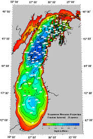 Bathymetry Of Lake Michigan