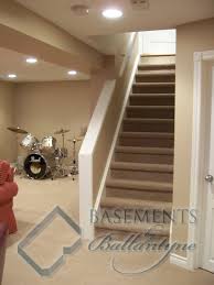 basement staircase into