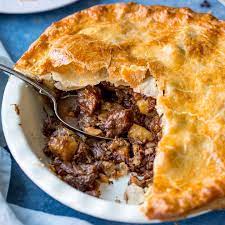 rich and tasty slow cooked steak pie
