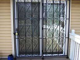 Metal Security Gate For Sliding Or