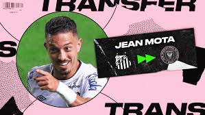 midfielder jean mota from santos fc
