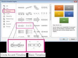 create a timeline microsoft support