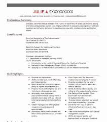 Certified Medical Assistant Floater Resume Example Floyd