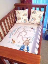 Peter Rabbit Cot Quilt And Pillows Set