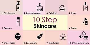 10 step korean skin care routine