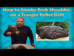 how to smoke pork shoulder on a traeger