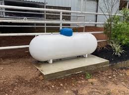 Residential Propane Delivery Tank