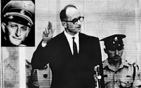 After the war, eichmann was captured by americans, but managed to escape. Germany Tried To Influence Adolf Eichmann Trial