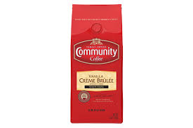 Rekindle your passion for coffee with a seductive cup of crème brûlée Community Coffee 12 Oz Ground Vanilla Creme Brulee