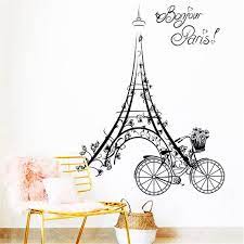 Paris Wall Decal Eiffel Tower Sticker