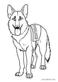 Coloringanddrawings.com provides you with the opportunity to color or print your police and officer dog drawing online for free. Printable Dog Coloring Pages For Kids