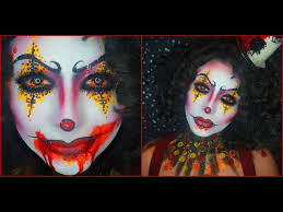 dehsonae clown halloween makeup