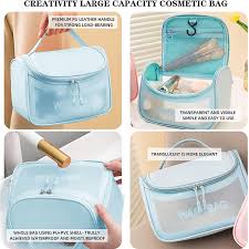miss or miss clear makeup bag organizer