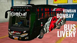 The peculiarity of this game is the place the fact that the bus will travel on the roads of indonesia. Komban Bombay Bus Livery For Bussid Bus Simulator Indonesia F4 Crafts Gaming Youtube