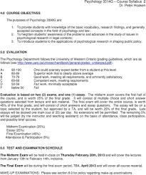 psychology 3314g course syllabus 1 dr