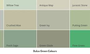 Dulux Green Colour Chart Dulux Green