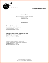 sample cover letter with salary requirements Source 