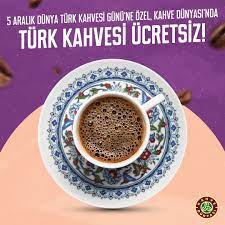 39 Burda AVM on Twitter: "Bir fincan kahvenin kırk yıl hatırı vardır. ☕️ 5  Aralık Dünya Türk Kahvesi Günü'nü bir fincan kahve ile kutlamaya ne dersin? Kahve  Dünyası'nda Dünya Türk Kahvesi Günü'ne