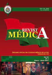 Revista Médica Volumen 23, Nº 1 ; Enero a Junio 2017
